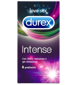DUREX INTENSE ORGASMIC CONDOM 6 PEZZI