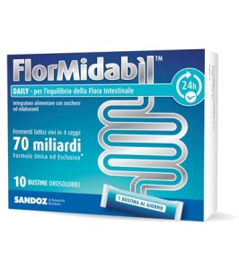 FLORMIDABIL DAILY 10 BUSTINE OROSOLUBILI 1,5 G