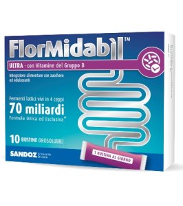 FLORMIDABIL ULTRA 10 BUSTINE OROSOLUBILI 1,5 G