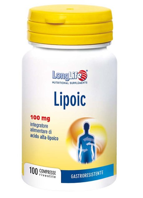 LONGLIFE LIPOIC 100MG 100CPS