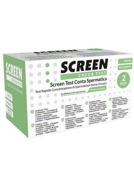 SCREEN TEST CONTA SPERMATICA 2PZ