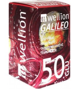 WELLION GALILEO STRIPS 25 GLIC