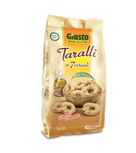 GIUSTO TARALLI 7CER 175G S/G