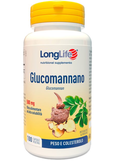 LONGLIFE GLUCOMANNANO 100 CAPSULE VEGETALI