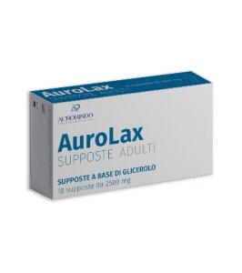 AUROLAX SUPPOSTE 2500MG 18SUPP