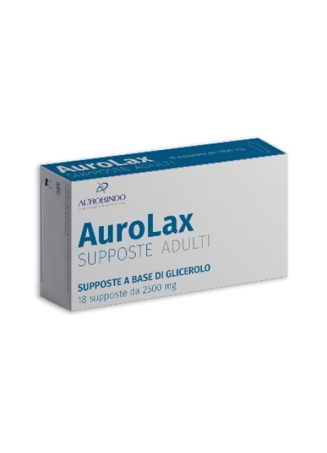 AUROLAX SUPPOSTE 2500MG 18SUPP