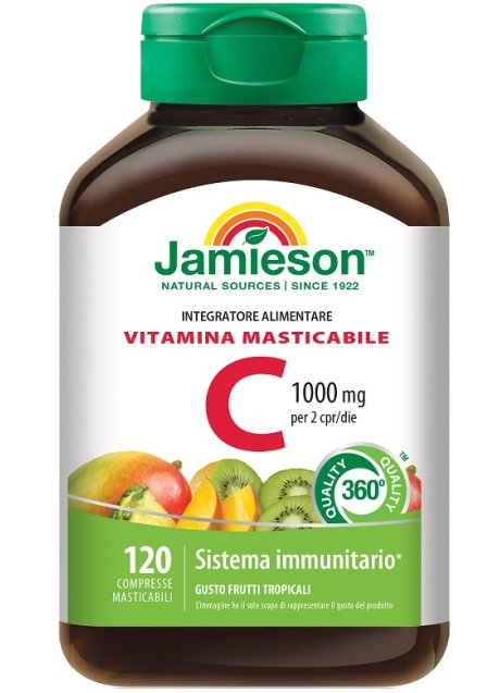 JAMIESON VIT C 1000 TRO 120CPR