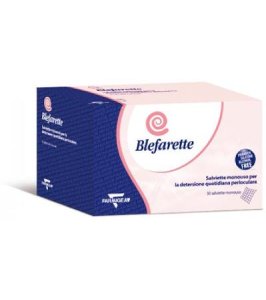 SALVIETTINE OCULARI MEDICATE BLEFARETTE SENZA PARABENI SENZASILICONE SENZA ALCOOL 30 PEZZI