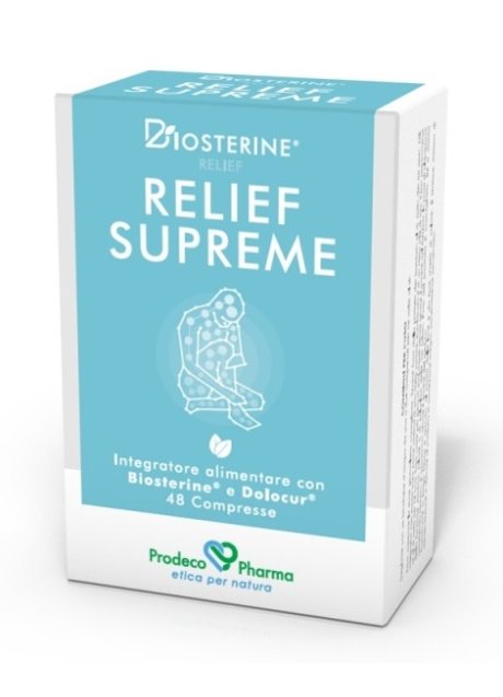 BIOSTERINE RELIEF SUPREME 48 COMPRESSE