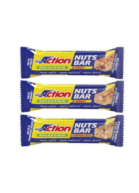 PROACTION NUTS BAR MIELE 30G