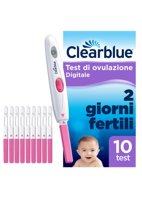 TEST OVULAZIONE CLEARBLUE OVULATION DIGITAL 10 STICK