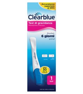 TEST DI GRAVIDANZA CLEARBLUE EARLY 1 TEST
