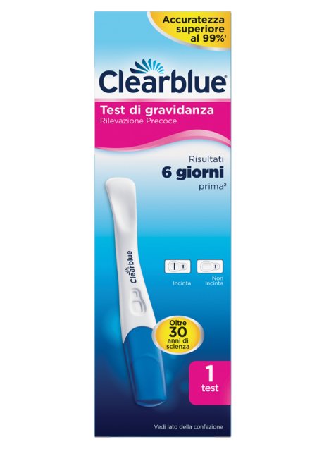 TEST DI GRAVIDANZA CLEARBLUE EARLY 1 TEST