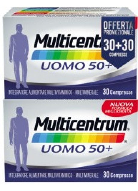 MULTICENTRUM UOMO50+ 30 + 30 PROMO 2017