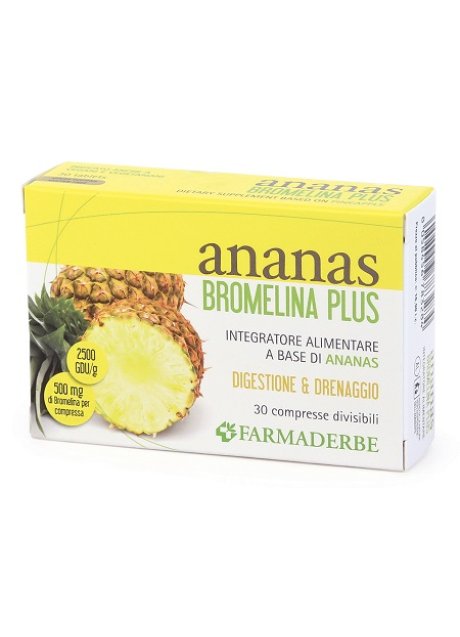 ANANAS BROMELINA PLUS 30CPR FDR
