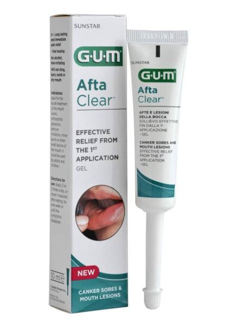 GUM AFTACLEAR GEL 10ML