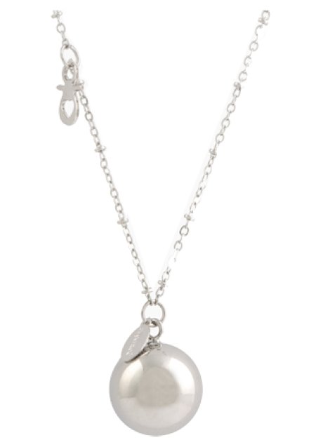 ARGENTOE' COLLANA BOLA CIUCCIO