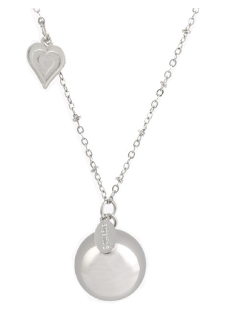 ARGENTOE' COLLANA BOLA CUORE