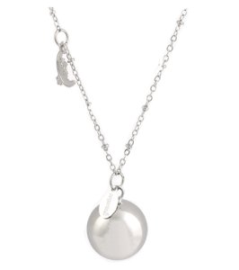 ARGENTOE' COLLANA BOLA LUNA