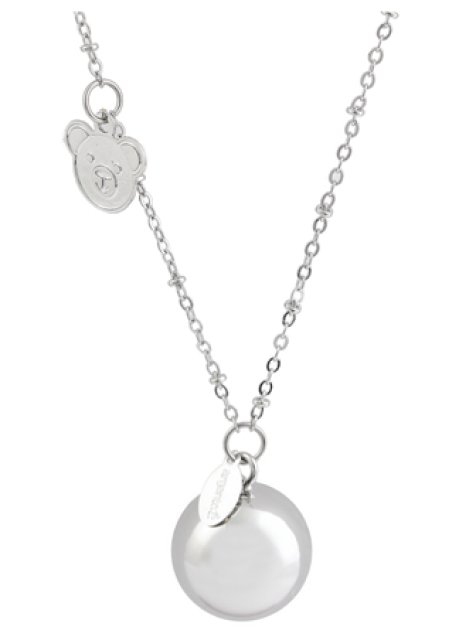 ARGENTOE' COLLANA BOLA ORSETTO