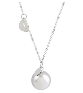 ARGENTOE' COLLANA BOLA PIEDINI