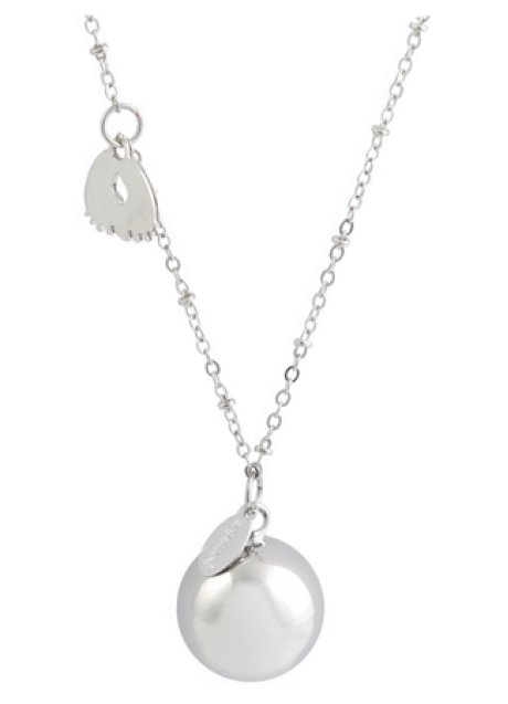 ARGENTOE' COLLANA BOLA PIEDINI