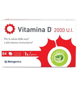 VITAMINA D 2000 UI 84 COMPRESSE