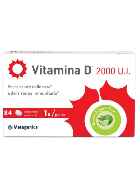 VITAMINA D 2000 UI 84 COMPRESSE