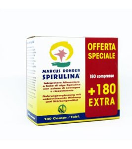 SPIRULINA MARCUS 180 + 180 COMPRESSE