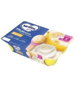 MELLININO MERENDA BANANA 6X55G