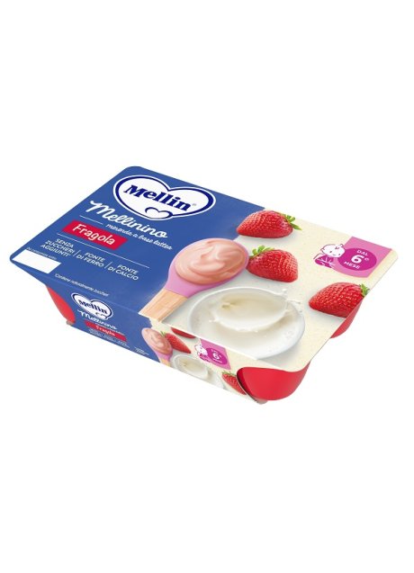 MELLININO MERENDA FRAGOLA6X55G