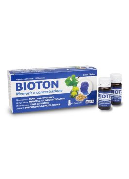 BIOTON ELEUTEROCOCCO MEMORIA CONCENTRAZIONE 14 FLACONCINI