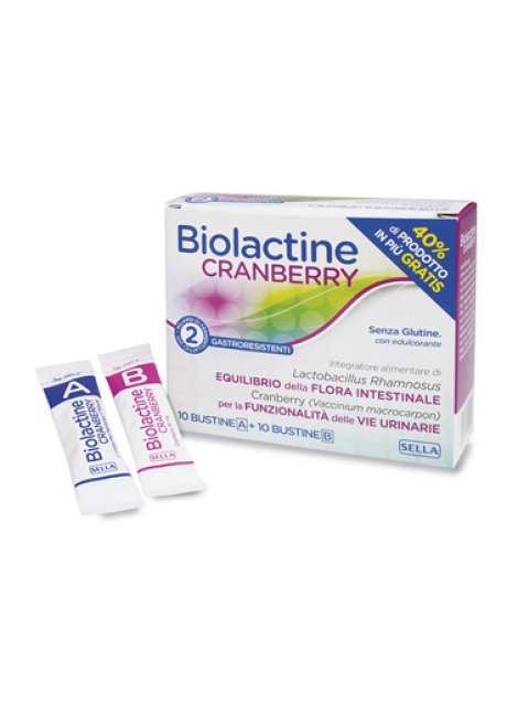 BIOLACTINE CRANBERRY 10+10BUST