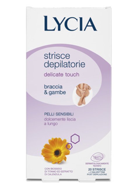 LYCIA STRISCE DEPILATORIE BRACCIA GAMBE 20 PEZZI