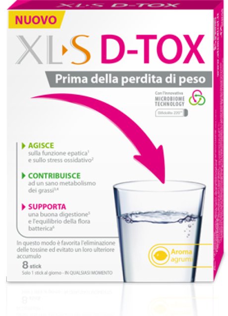 XLS D TOX 8 STICKPACK