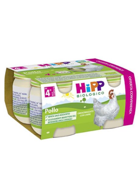HIPP BIO OMOG POLLO 4X80G