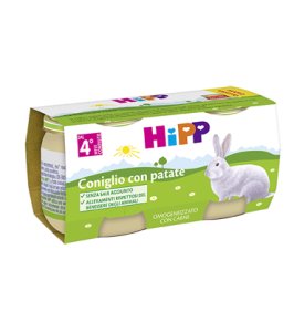 HIPP OMOG CONIGLIO C/PAT 2X80G