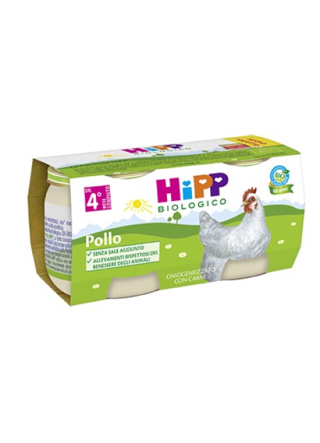 HIPP BIO OMOG POLLO 2X80G