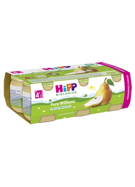 HIPP OMO PERA WILLIAMS 6X80G