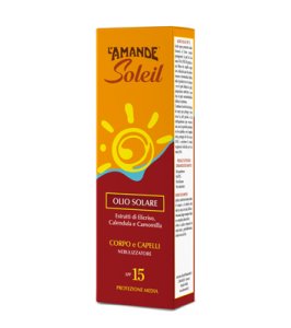 L'AMANDE SOLEIL SPF15 OL 125ML
