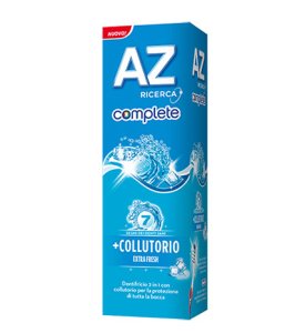 DENTIFRICIO AZ COMPLETE EXTRA FRESH + COLLUTORIO 75 ML