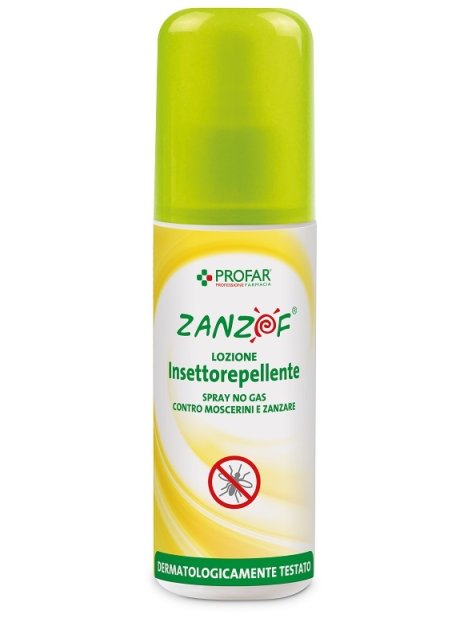 ZANZOF LOZIONE INSETTOREPELLENTE SPRAY DEET 9% 100 ML PROFAR