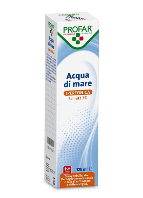 ACQUA DI MARE SPRAY IPERTONICA 3% PROFAR 125 ML