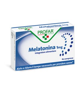 MELATONINA 1 MG 60 COMPRESSE PROFAR