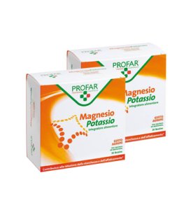 MAGNESIO POTASSIO BIPACCO 40 BUSTE PROFAR