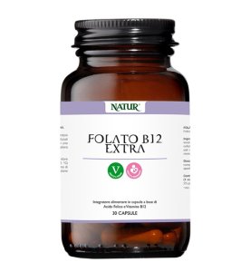 FOLATO B12 EXTRA 30CPS NATUR SP