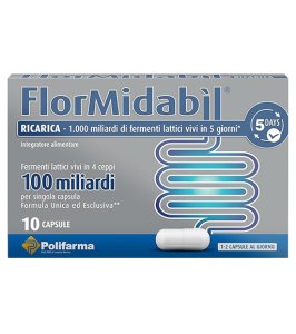 FLORMIDABIL RICARICA 10 CAPSULE
