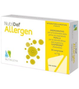 NUTRIDEF ALLERGEN 30CPR