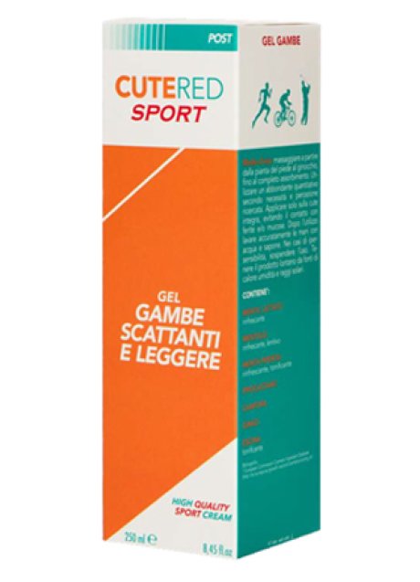 CUTERED SPORT GEL GAMBE 250ML