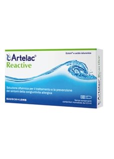 ARTELAC REACTIVE SOLUZIONE OFTALMICA MONODOSE 10 UNITA' DA 0,5 ML